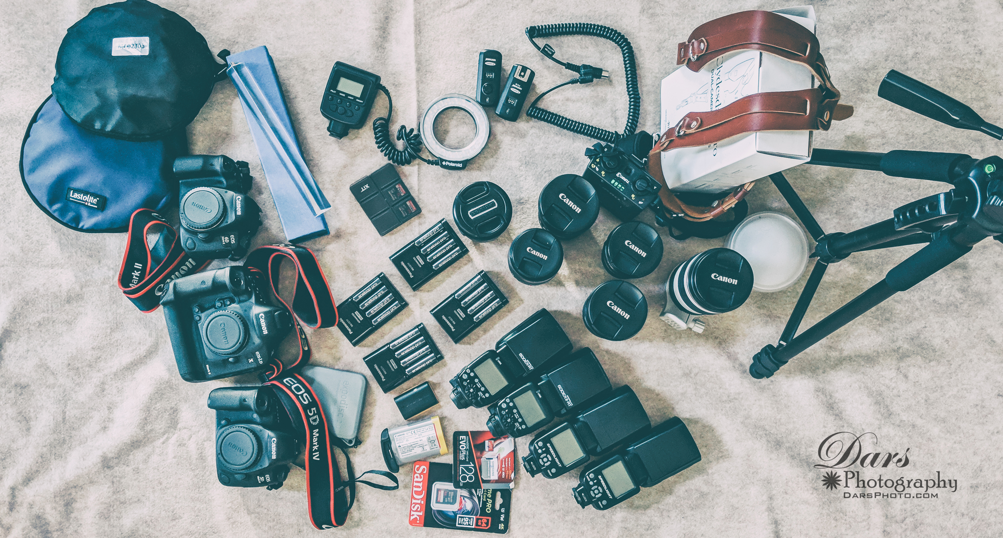 What's In My Camera Bag? DARS Photography