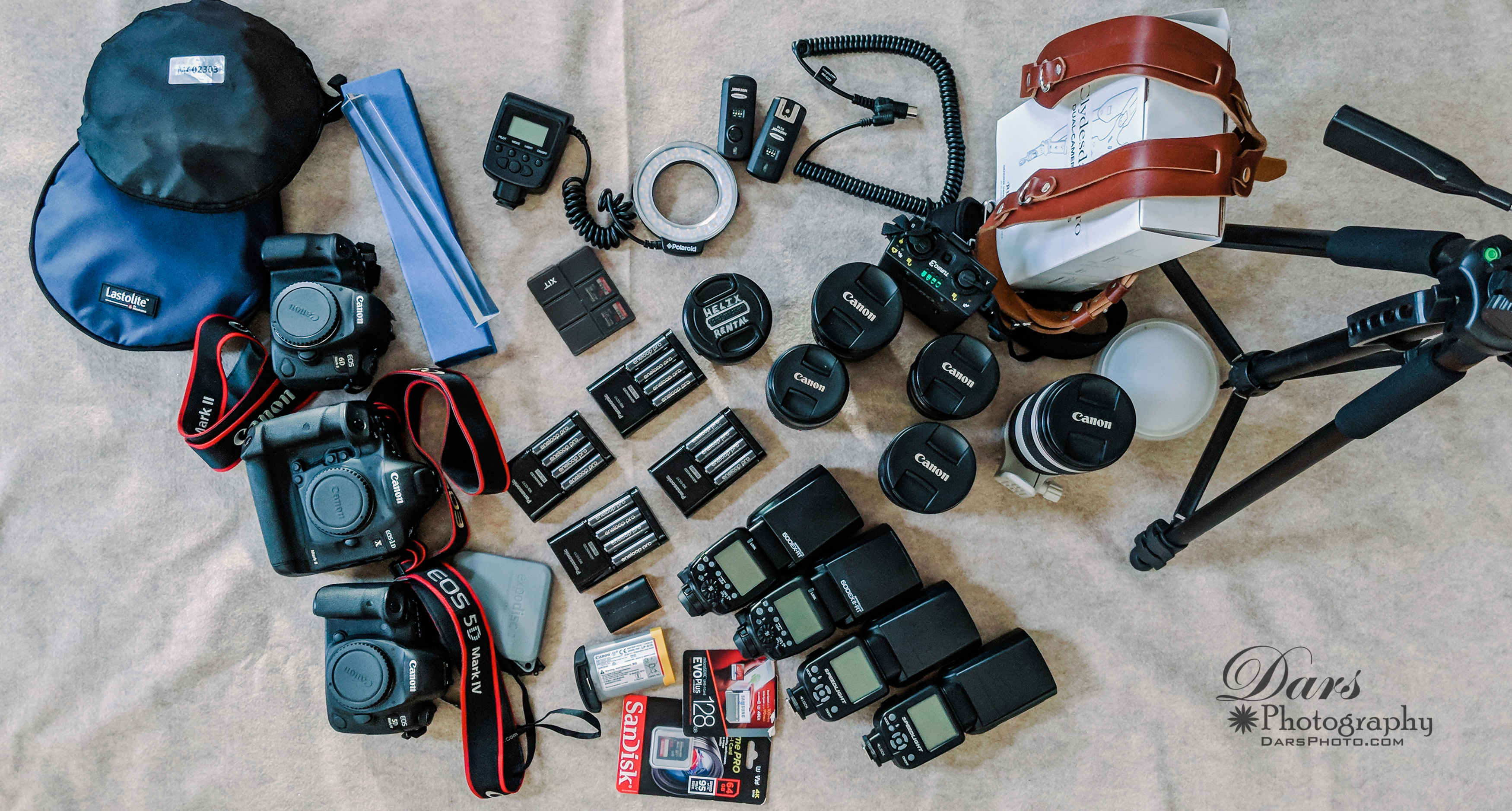 What's In My Camera Bag? DARS Photography