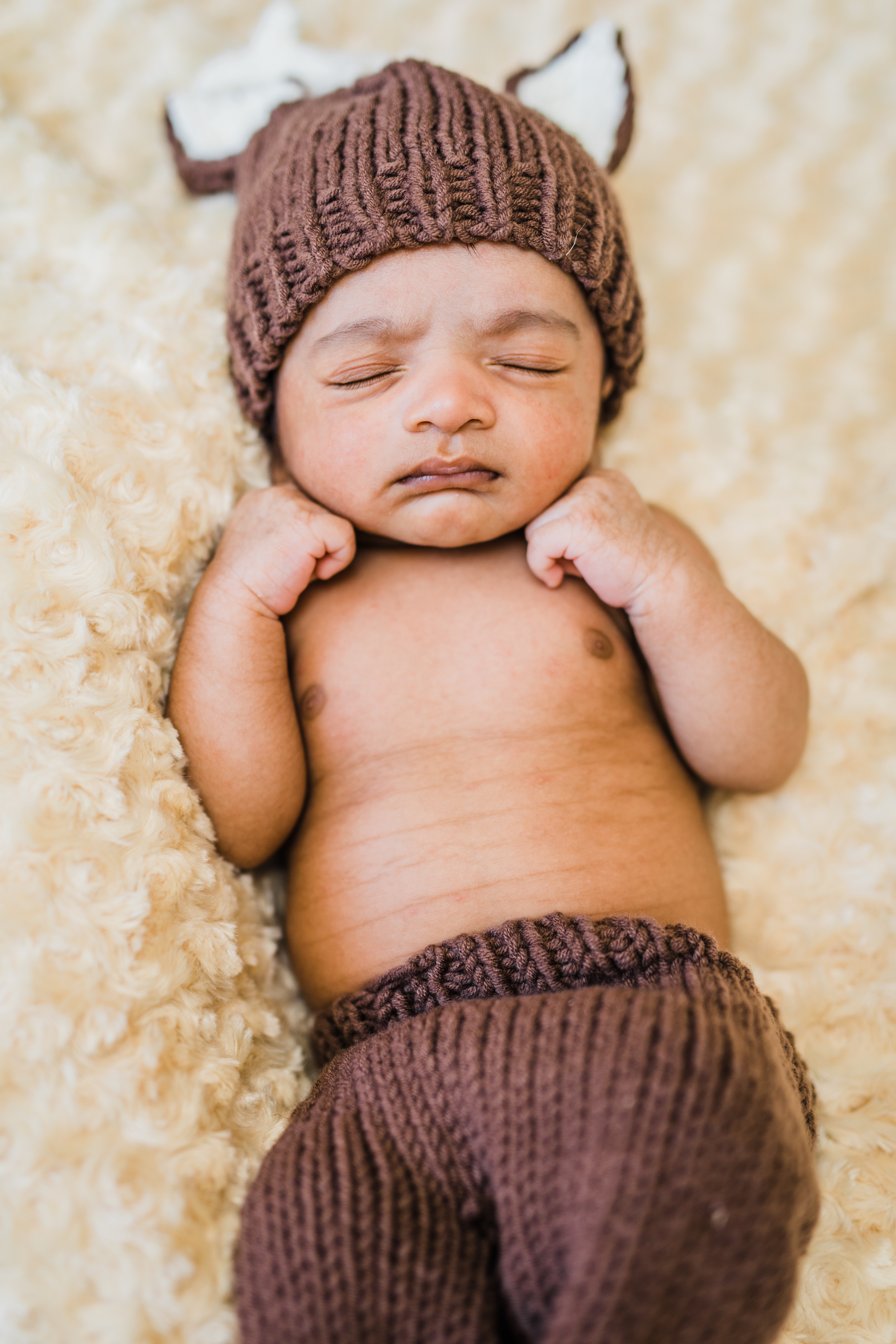 Newborn Photos of Baby Riyansh