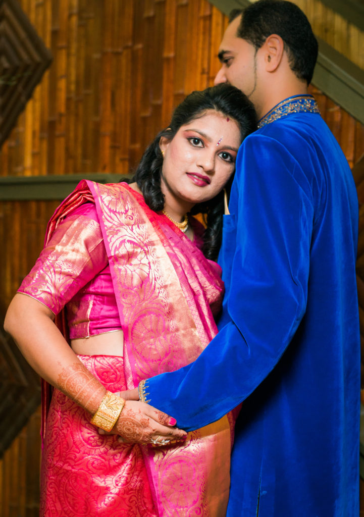 Seemantham | Maternity photography poses couple, Baby shower photography,  Maternity photography poses